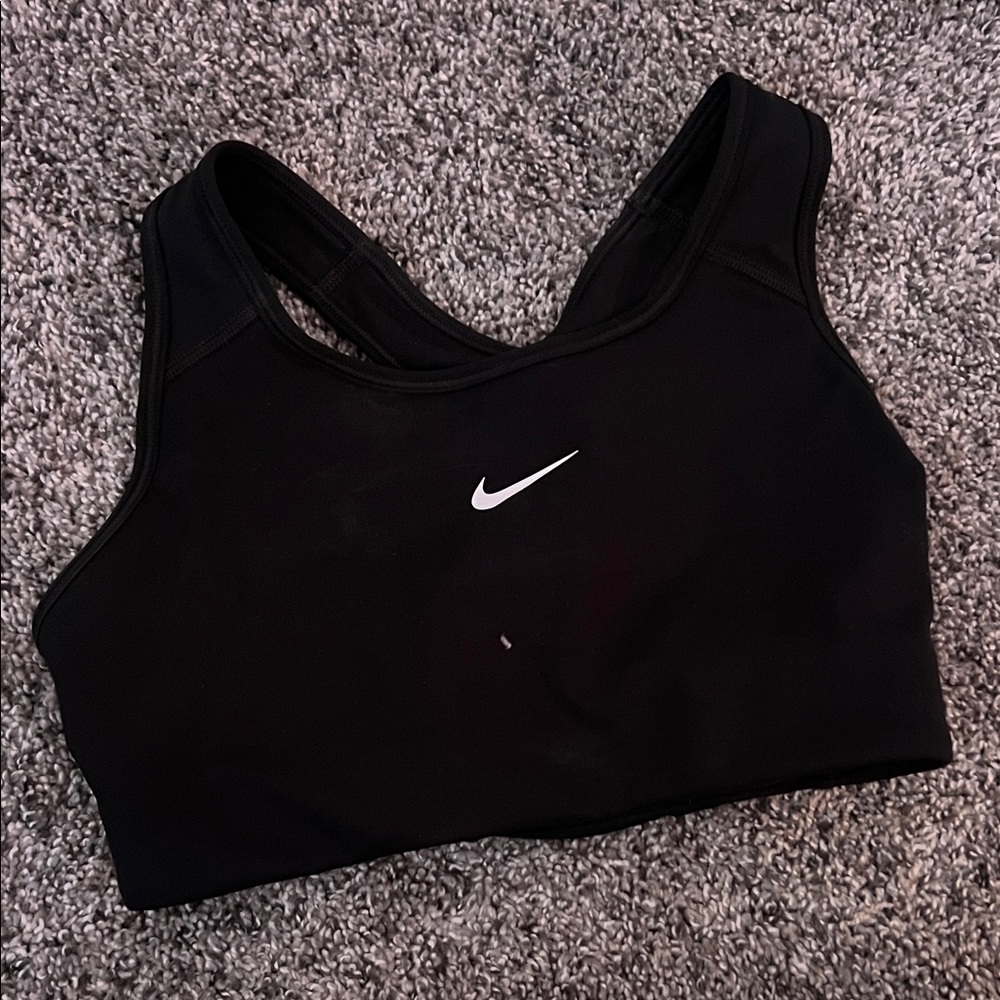 Nike Women's Black and White Sports Bra